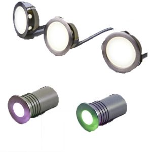 IN-GROUND LED DECK & WALL LIGHTS, Low Voltage LED