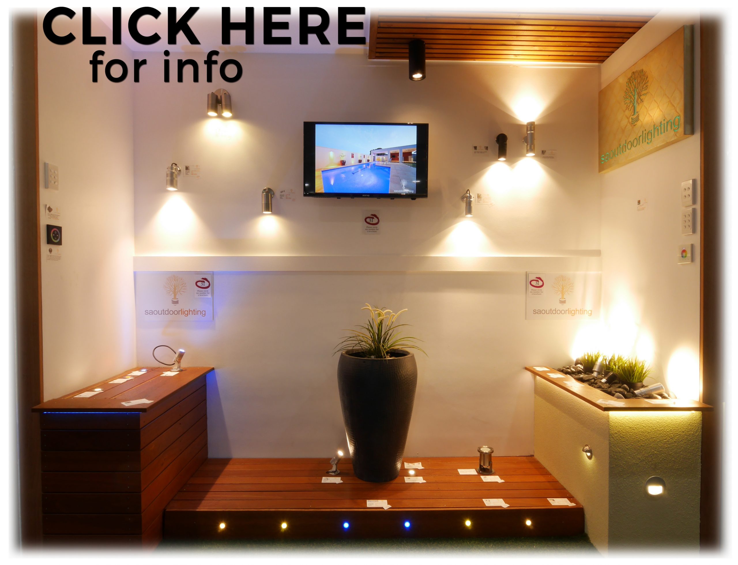 Light display at the home ideas centre