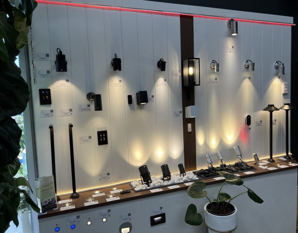 Outdoor Light Display at Flavio Outdoors SA Outdoor Lighting